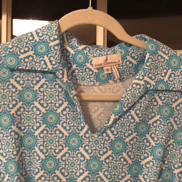 Blue patterned dress - Picture 3 of 8